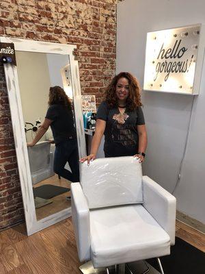 Meet the owner Monique of Monique Hair By Design located inside Cielo Beauty Bar in uptown Whittier.