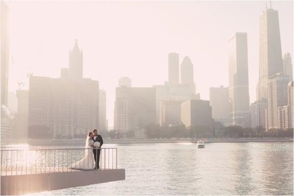 Melanie and Jon's Chicago wedding.