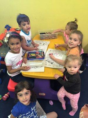 Free childcare Mon-Fri at 930am