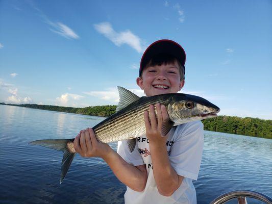 Summer bonefish with  www.MiamiBoneFIshing.com