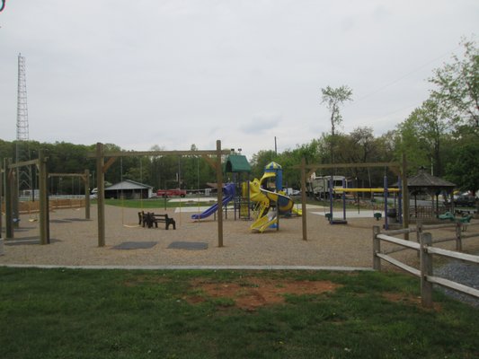 This was the largest of the playgrounds.