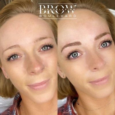 Microblading + Shading (Combination Brows)