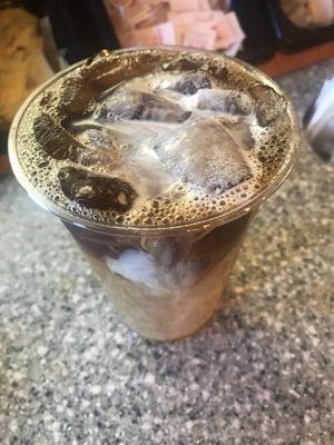 They have really good ice coffee