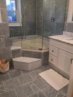 Fantasia soapstone bathroom tiles