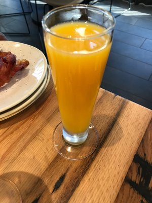 Fresh squeezed OJ!