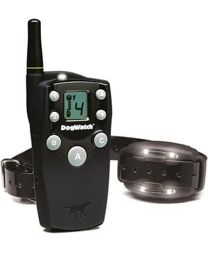 The BigLeash remote trainer is a flexible tool that can curb barking, chewing, jumping, and digging. Also enjoy leash free walks