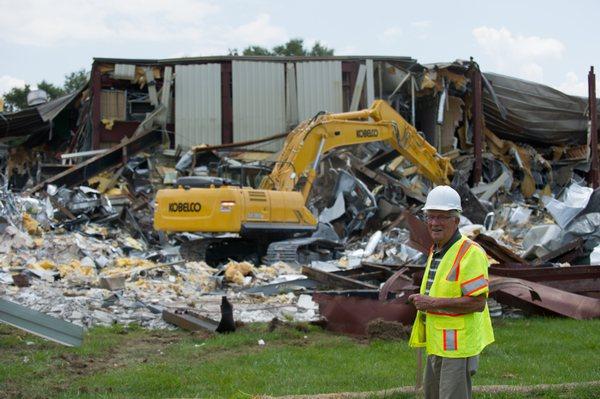 Structural Demolition under close Supervision