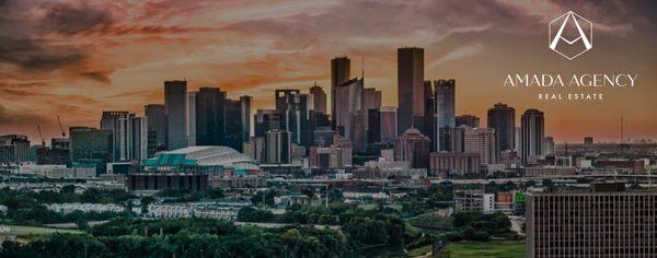 Houston Skyline 
The Amada Agency 
Real Estate