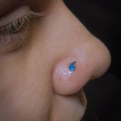 Nostril piercing