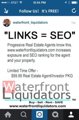 ATTENTION: Waterfront Property Buyers - Sellers & Renters.
 www.waterfrontliquidators.com features recently reduce price waterfront ONLY!