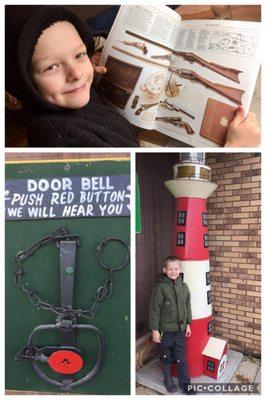 Entryway to our awesome town hardware store! We Adore this place! Vintage hardware throughout the aisles adds a museum quality experience.