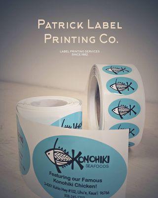 We provide short-run label printing with an extremely fast turn around time!