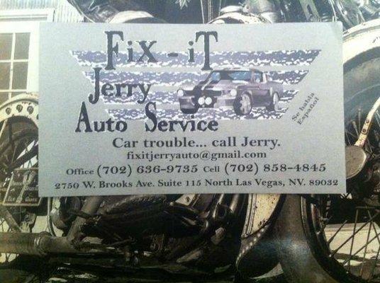 Jerry's Fix It