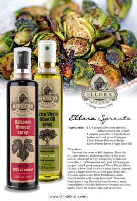 Ellora Farms olive oil and Balsamic spray in glass