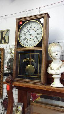 We have a selection of working antique clocks.