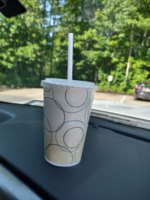 A Minor size Frappe (Sugar-free Coffee)