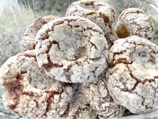 Panellet cookies (which I had to google). Panellets are Catalan cookies that celebrate All Saints Day.