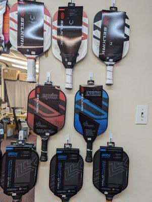 Pickleball paddles now in stock!