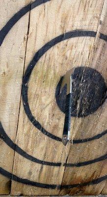 Axe throwing