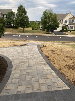 Paver patio