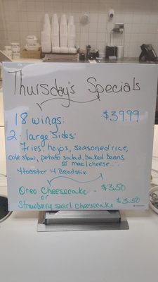 Thursday special is back !