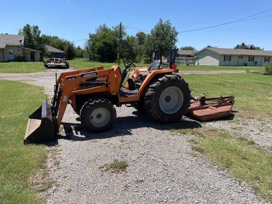 Tractor work for hire