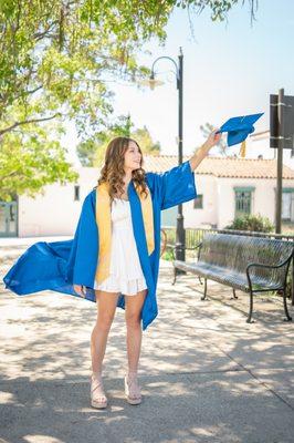 High School Senior Graduation Portrait