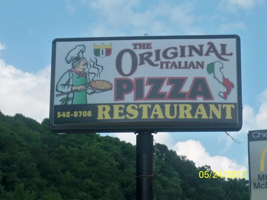 The original Italian Pizza Mount Union pa 17066
 814 542 8708