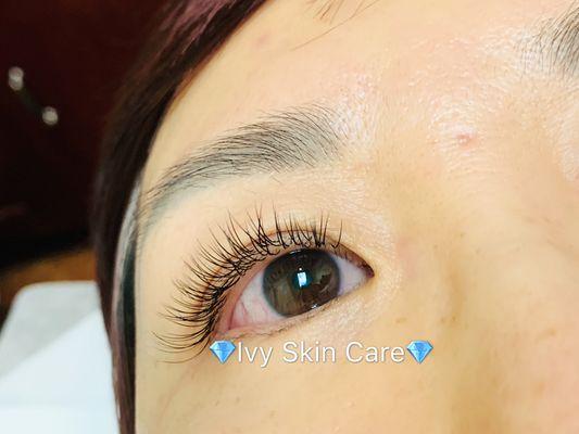 Two tips eyelash extension by Ivy