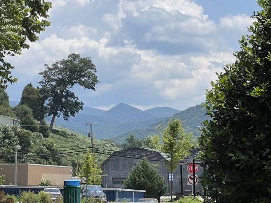 Mountain View from bridge