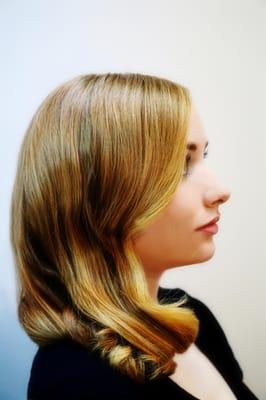 Beautiful hair done by one of our very own stylists Maika.