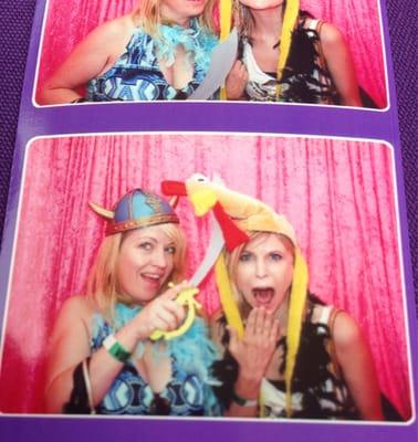 Photo booth fun!