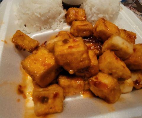 Spicy tofu