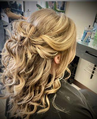 Special occasion updo