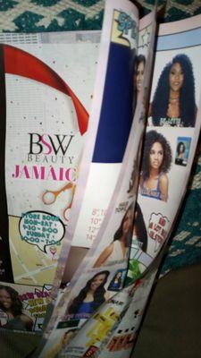 BSW Beauty pamphlet of goodies.