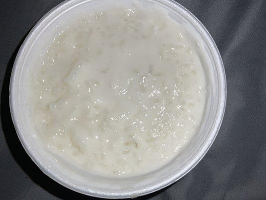 Rice pudding