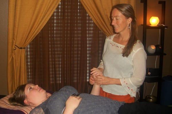 Diane Wintzner, licensed acupuncturist.