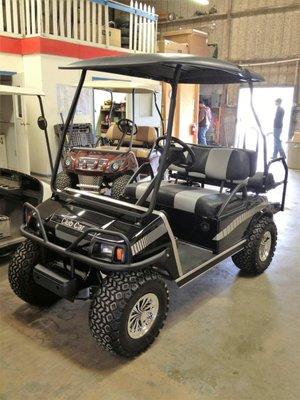 Customized your golf cart to your personal taste!