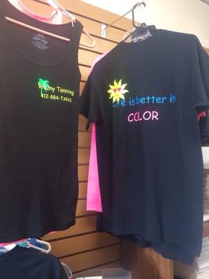 T shirts $12 tanks $13! Support your local family owned business!