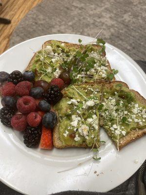 Avacado toast.