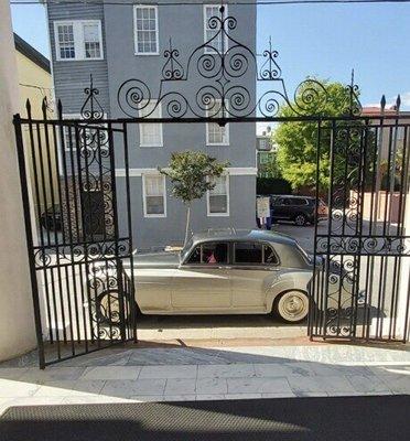 Wedding transportation- classic car