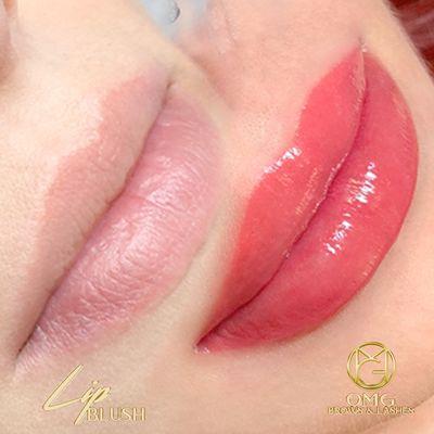 Lip Blush immediately after the procedure 
Special price $150