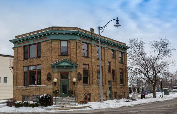 Our office at 51 South Jackson St. in Janesville, WI