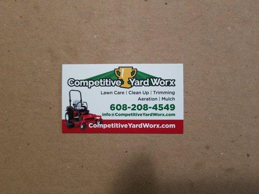 Competitive Yard Worx - Janesville