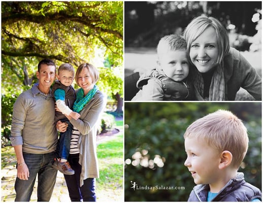 A collage of some of the photos by Lindsay Salazar Photography.