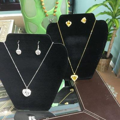 lots of beautiful jewelry