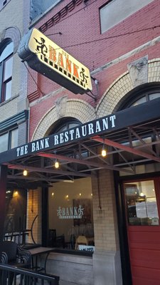 Restaurant front view