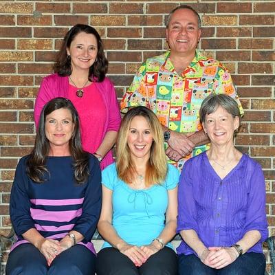 Top, L to R: Dr. Karen Kelly, Dr.Greg Savel Bottom L to R: Dr. Kim Odom, Dr. Kathy Boreman, & Linda Ellis, ARNP