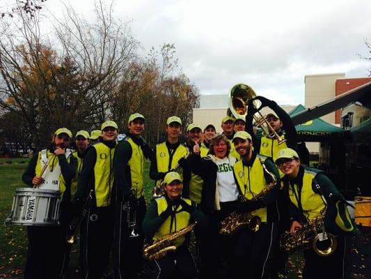 My mom meets the UO Band