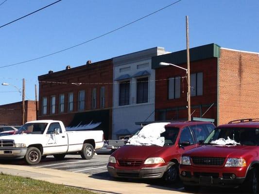 View from courthouse square